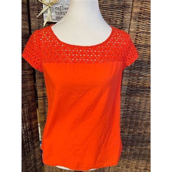 LOFT! Short Sleeve Blouse XS - Picture 5 of 9